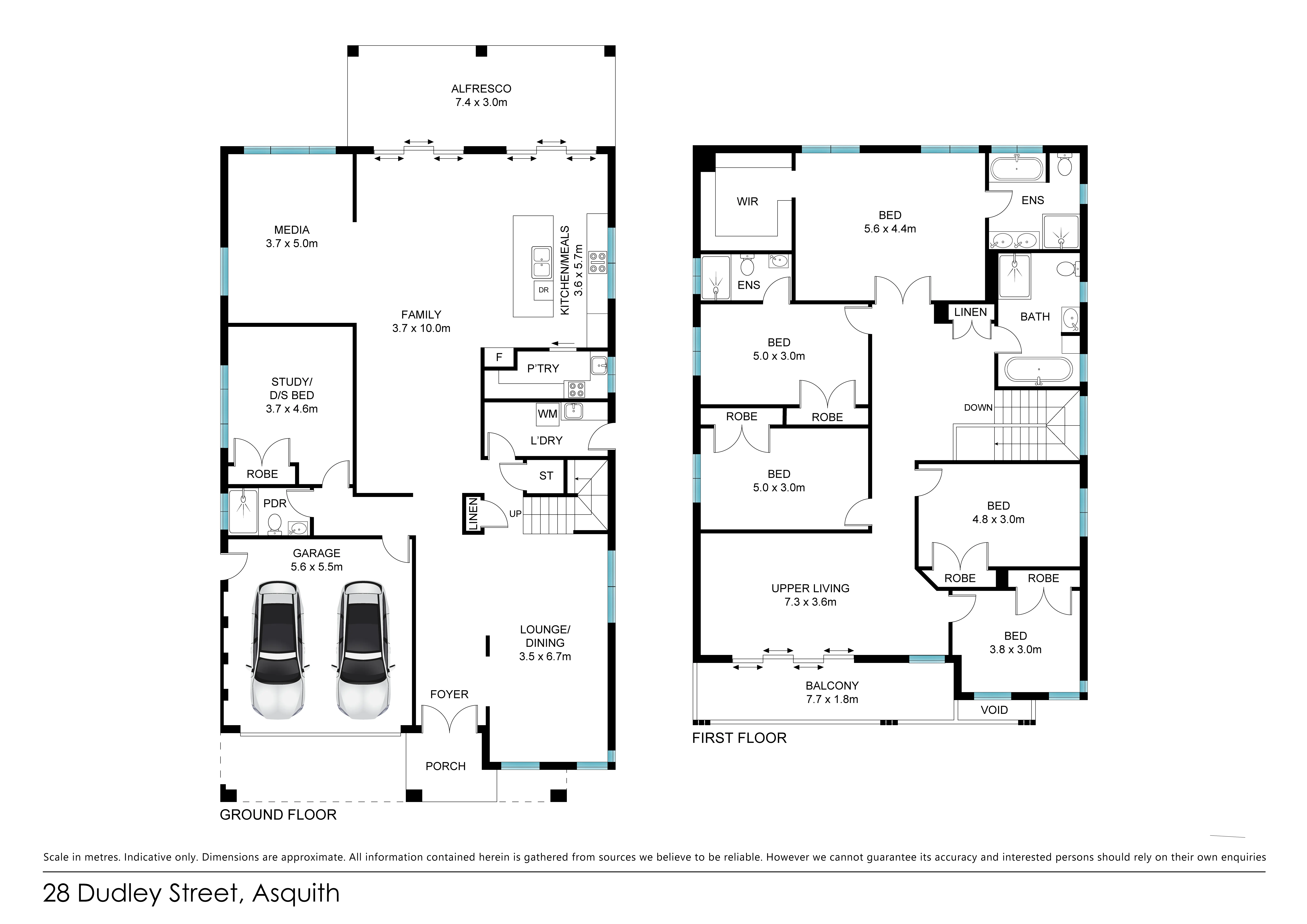 2D Black & White — VizCraft UK real estate portfolio sample