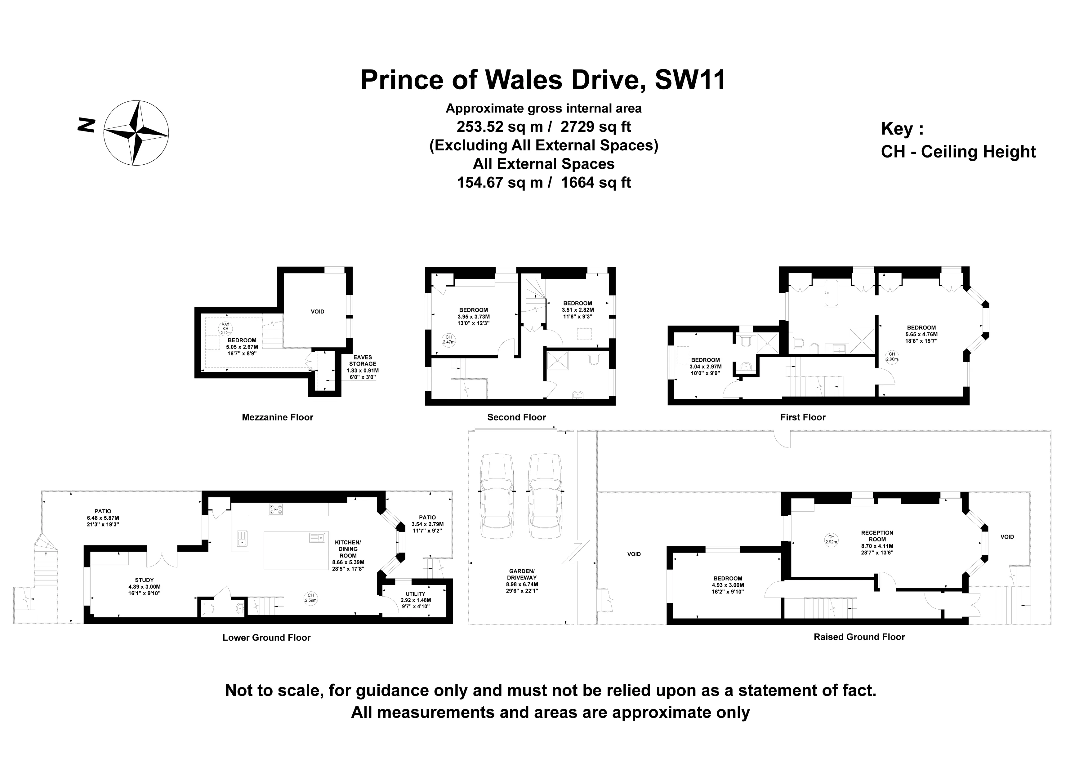 2D Black & White — VizCraft UK real estate portfolio sample